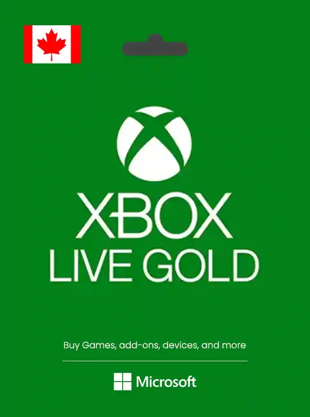 گیفت کارت ایکس باکس لایو گلد خرید گیفت کارت ایکس باکس لایو گلد