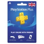 خرید گیفت کارت پلی استیشن پلاس انگلیس