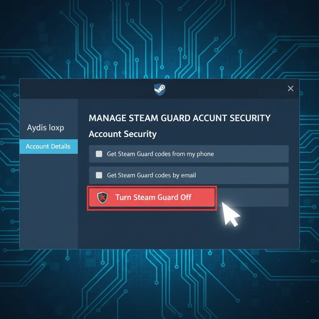 آموزش غیر فعال کردن استیم گارد نمونه کد ریکوری استیم (شروع با R) برای بازیابی اکانت بدون گوشی