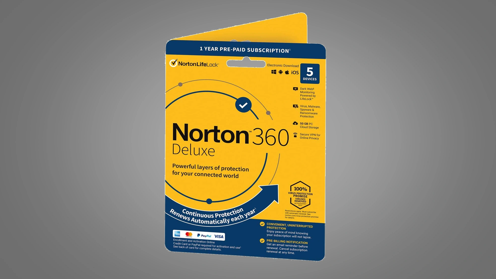 لایسنس اورجینال Norton 360 Deluxe خرید لایسنس اورجینال Norton 360 Deluxe