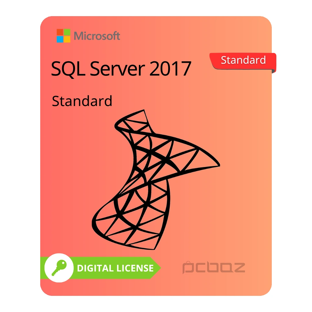Microsoft SQL Server Standard 2017 لایسنس مایکروسافت اس کیو ال سرور استاندارد 2017