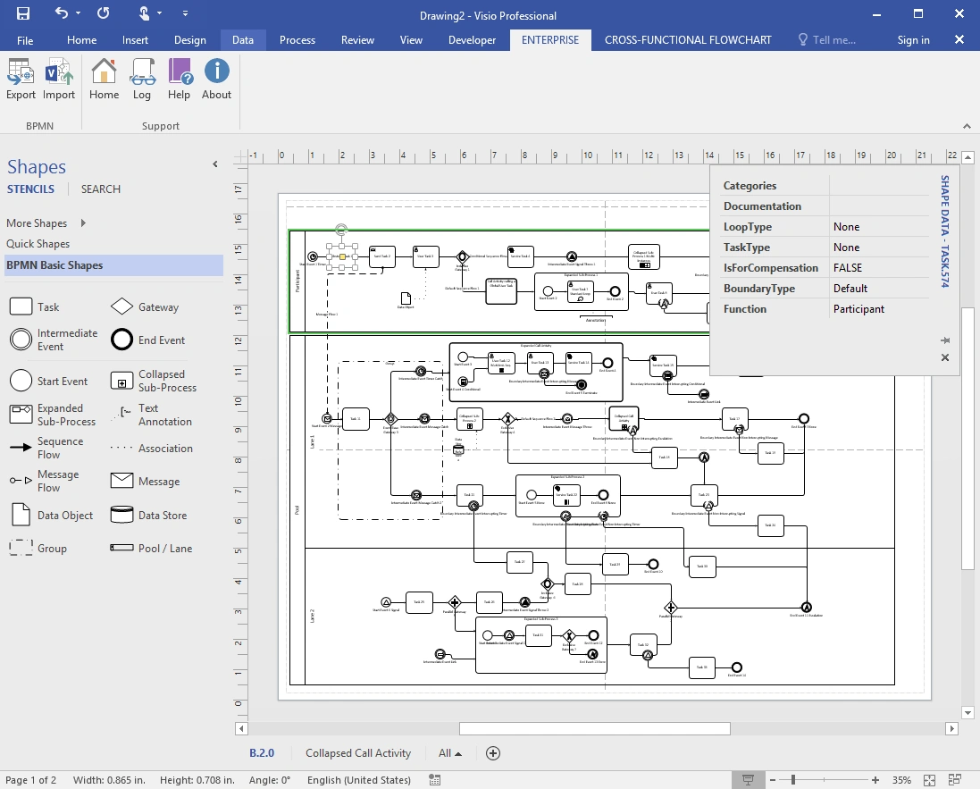 لایسنس ویزیو پرو 2016 Retail خرید لایسنس اورجینال مایکروسافت ویزیو پرو 2016 – Retail