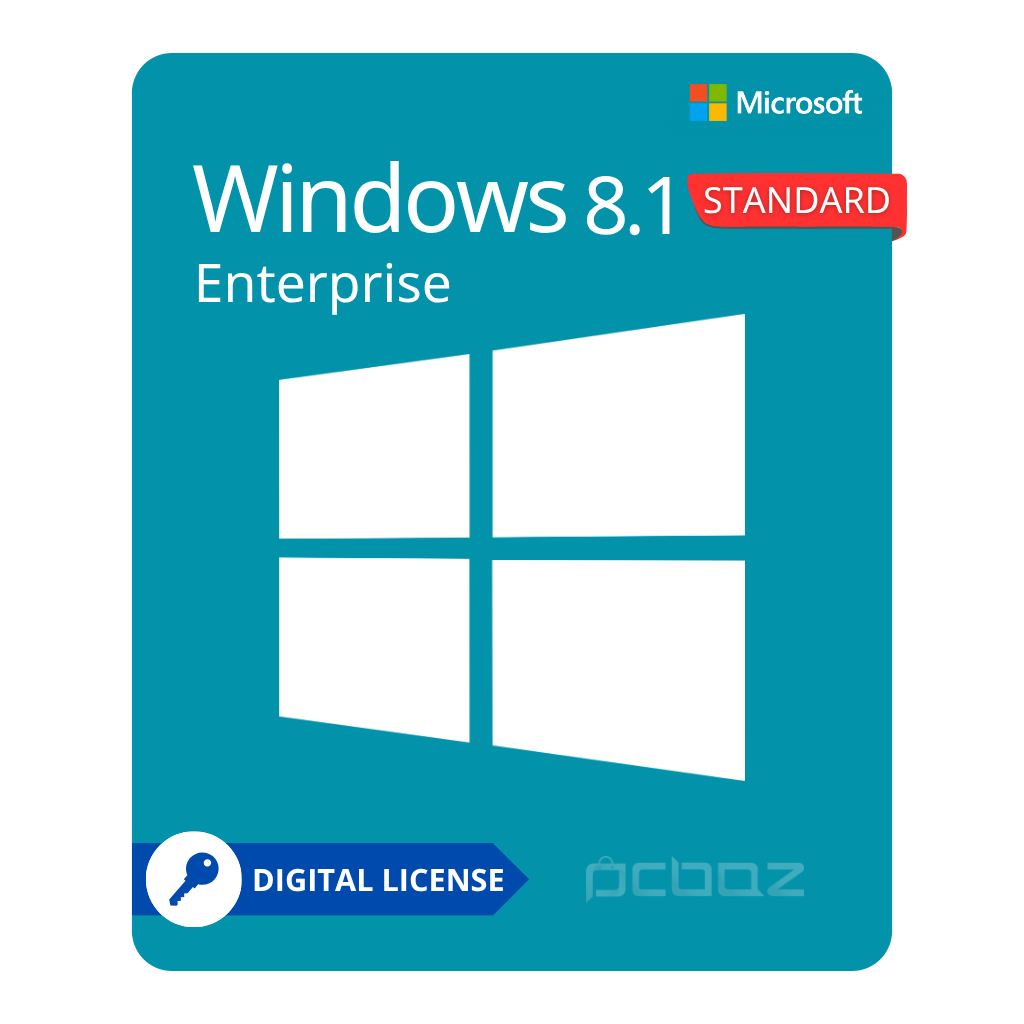 windows 8.1 Enterprise خرید لایسنس ویندوز 8.1 اینترپرایز Standard