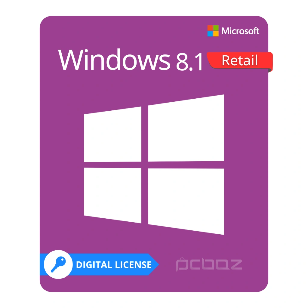 windows 8.1 خرید لایسنس ویندوز 8.1 Retail