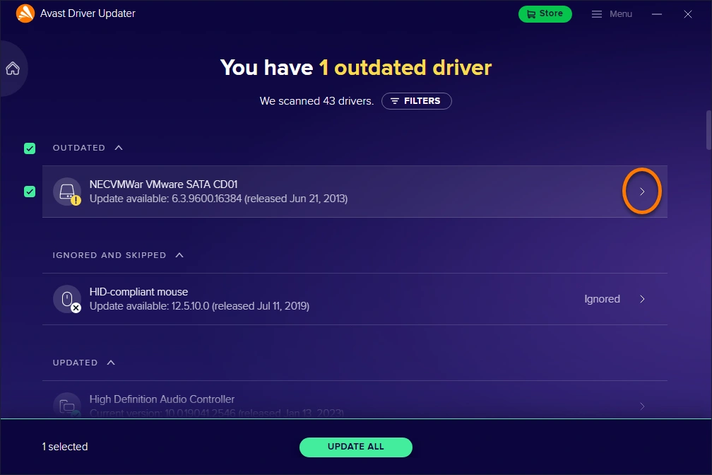 لایسنس آواست درایور آپدیتر خرید لایسنس آواست پریمیوم سکیوریتی
