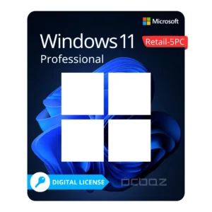 خرید لایسنس ویندوز 11 پرو (Retail-5PC)