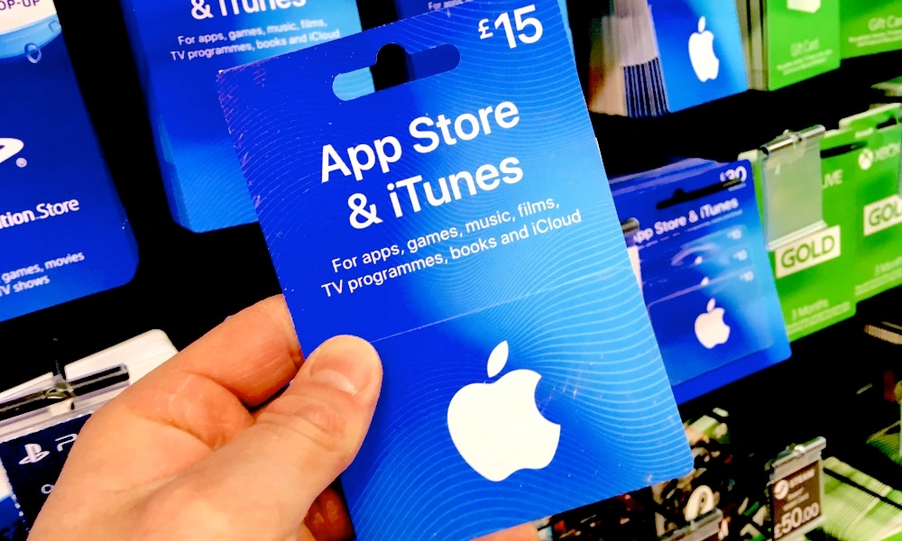 خرید گیفت کارت اپل آیتونز