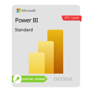 اکانت پاور بی آی استاندارد یکساله 5 کاربر