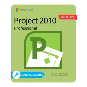 خرید لایسنس پروجکت 2010 پرو (Retail-5PC)
