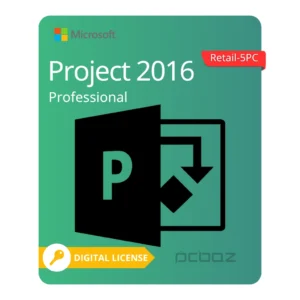 خرید لایسنس پروجکت 2016 پرو (Retail-5PC)