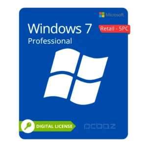 خرید لایسنس ویندوز 7 پرو (Retail-5PC)