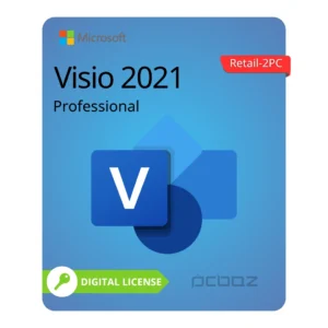 خرید لایسنس ویزیو پرو 2021 (Retail-2PC)