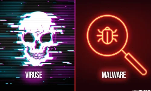 تفاوت بدافزار با ویروس