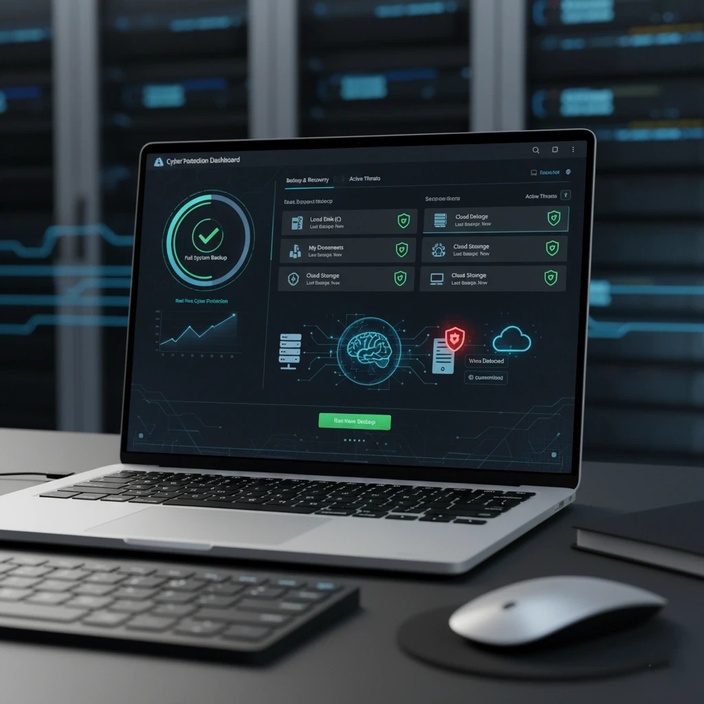 آموزش بکاپ گرفتن از ویندوز نمای محیط نرم افزار حرفه ای بکاپ گیری ویندوز با امنیت سایبری برای محافظت از اطلاعات