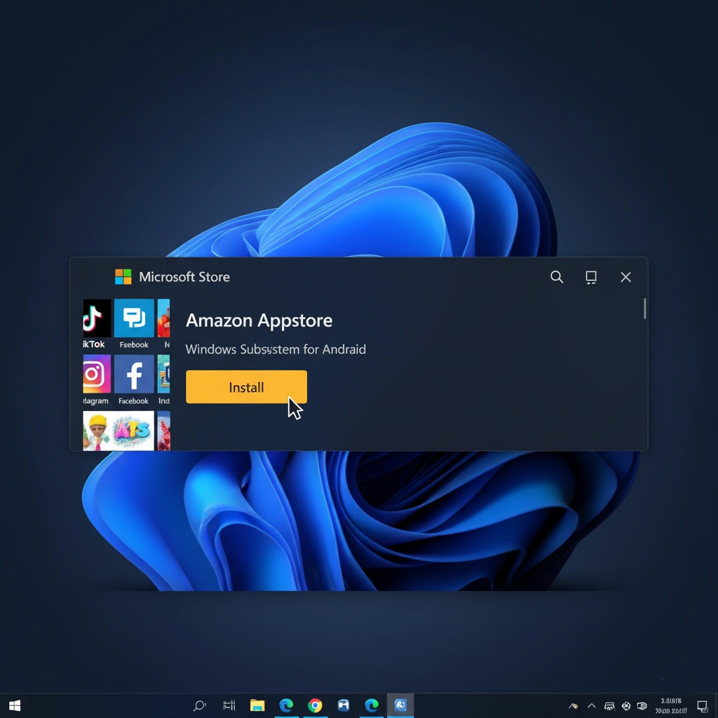 آموزش نصب برنامه های اندروید در ویندوز آموزش نصب Amazon Appstore برای فعال سازی برنامههای اندروید در ویندوز ۱۱