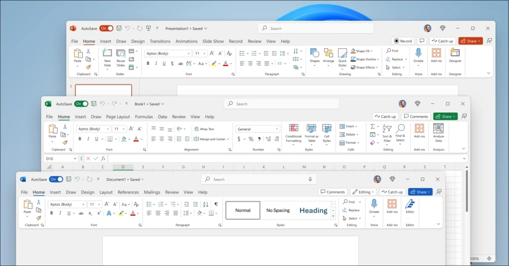 آموزش فعال سازی آفیس نمای رابط کاربری جدید Fluent Design آفیس (Word, Excel, PowerPoint) در ویندوز 11