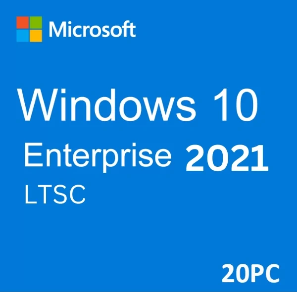 لایسنس ویندوز 10 اینترپرایز (LTSC 2021-20PC) خرید ویندوز اورجینال 10 اینترپرایز (LTSC 2021-20PC)