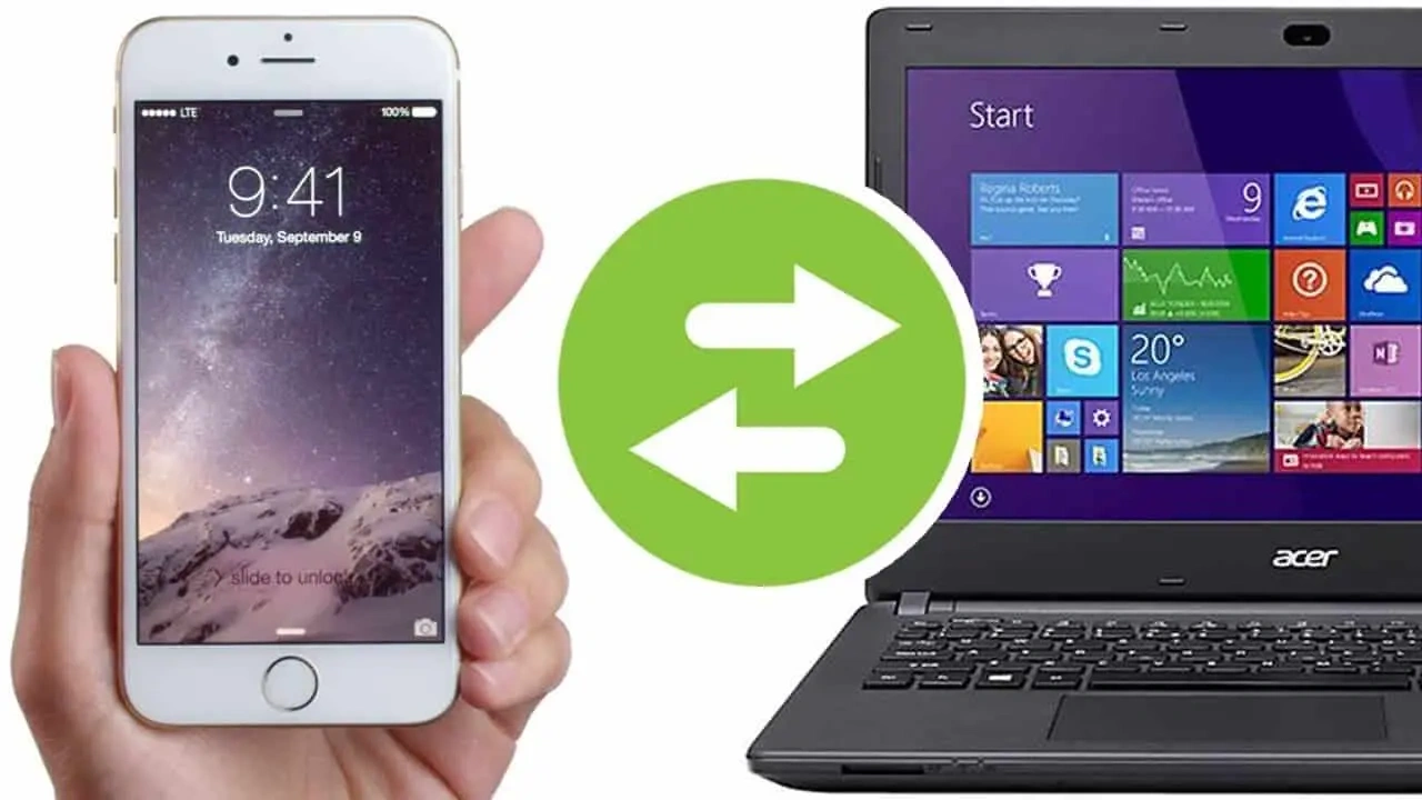 آموزش انتقال فایل از آیفون به کامپیوتر آموزش انتقال فایل از آیفون به کامپیوتر