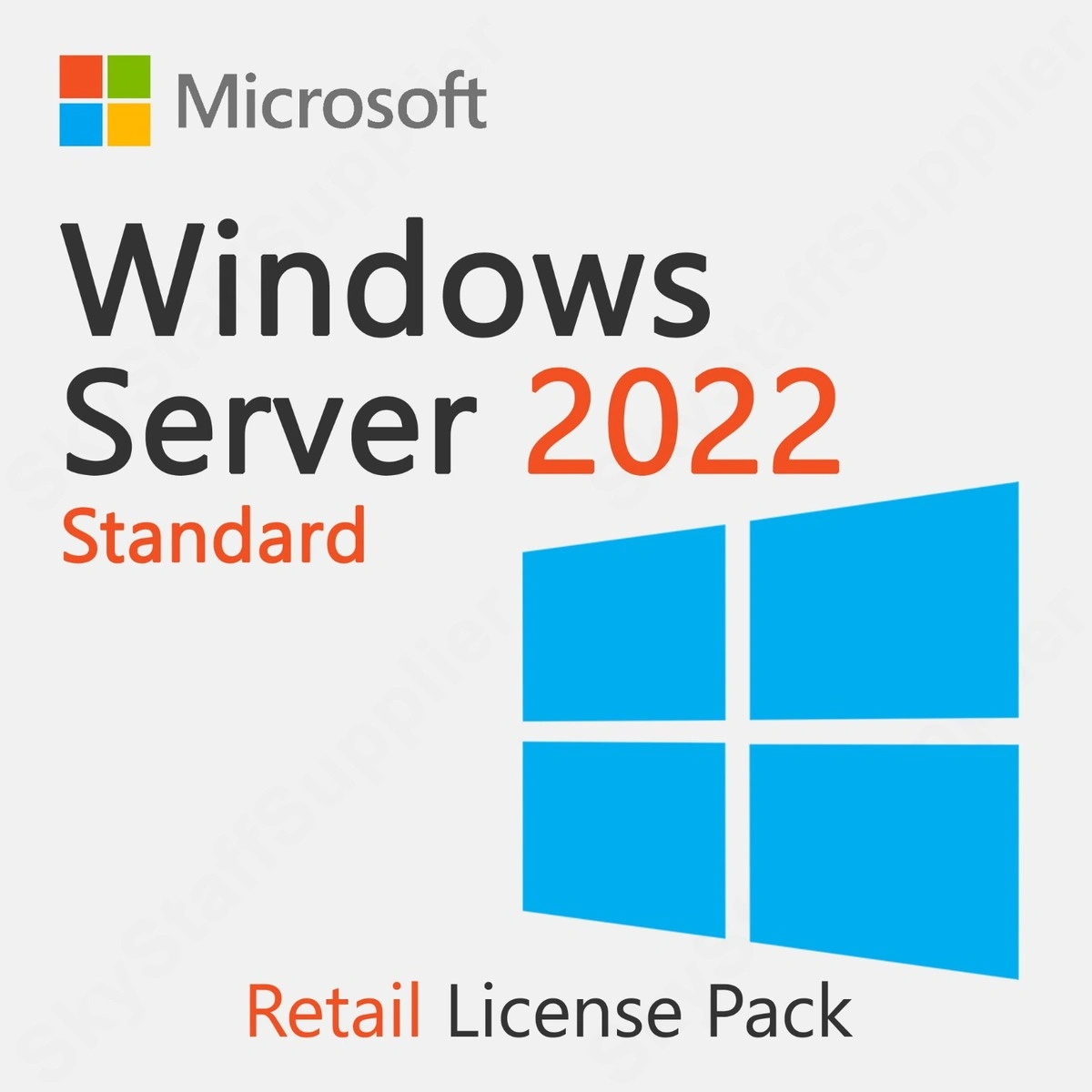 لایسنس ویندوز سرور 2022 استاندارد (Retail-2PC) خرید لایسنس اورجینال ویندوز سرور 2022 استاندارد (Retail-2PC)