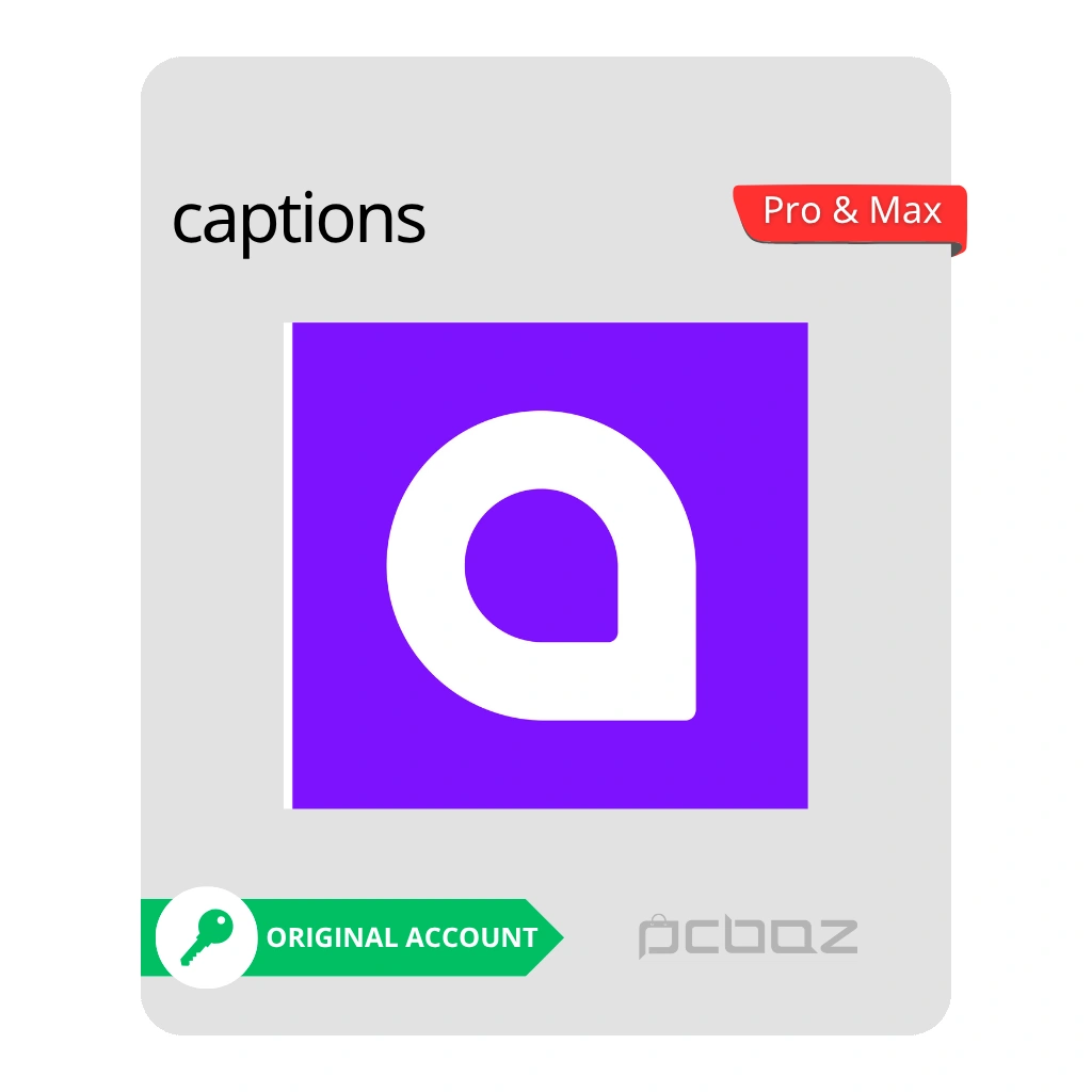 Captions Premium Account اکانت کپشنز پرمیوم