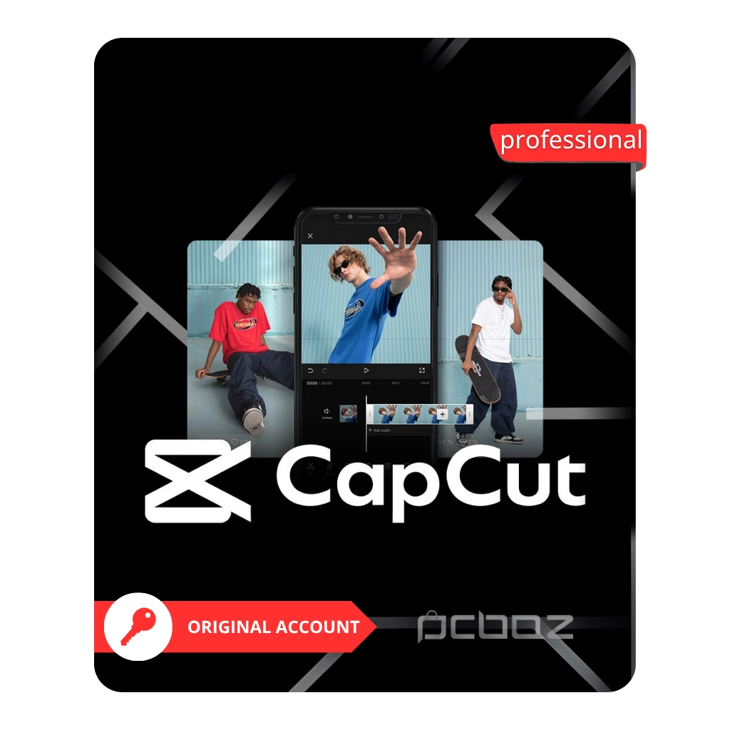 Capcut Pro Account اکانت کپ کات پرو