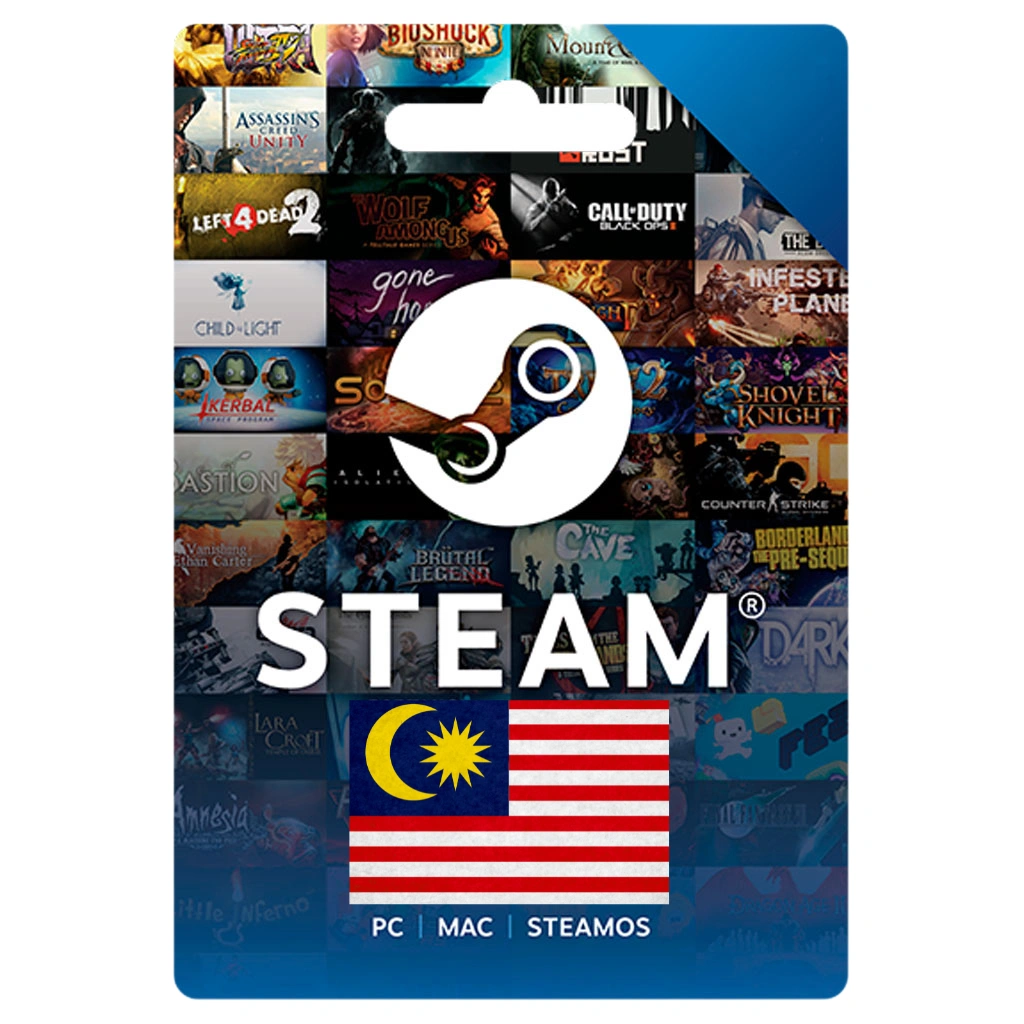 Steam Wallet Malaysia Gift Card خرید گیفت کارت استیم والت مالزی