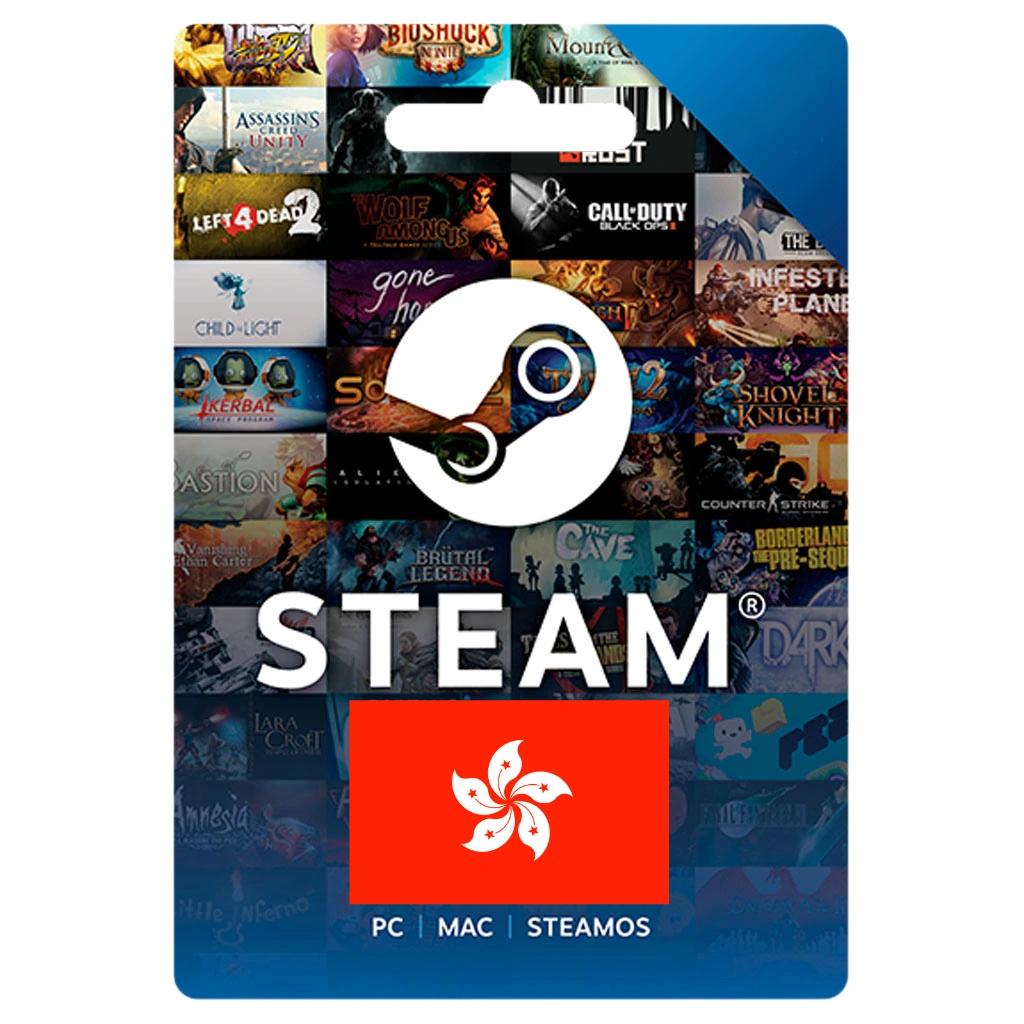 Steam Wallet Hong Kong Gift Card خرید گیفت کارت استیم والت هنگ کنگ