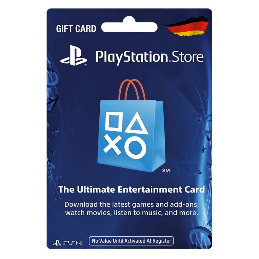PlayStation Germany Gift Card خرید گیفت کارت پلی استیشن آلمان