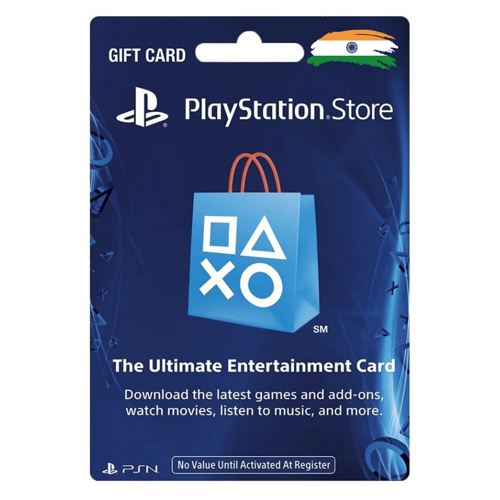 PlayStation India Gift Card خرید گیفت کارت پلی استیشن هند