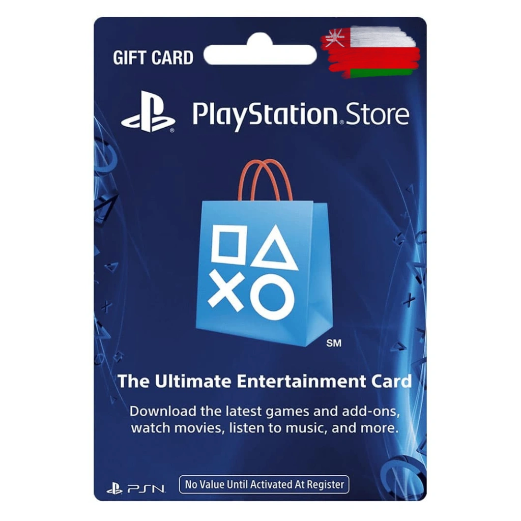 PlayStation Oman Gift Card خرید گیفت کارت پلی استیشن عمان