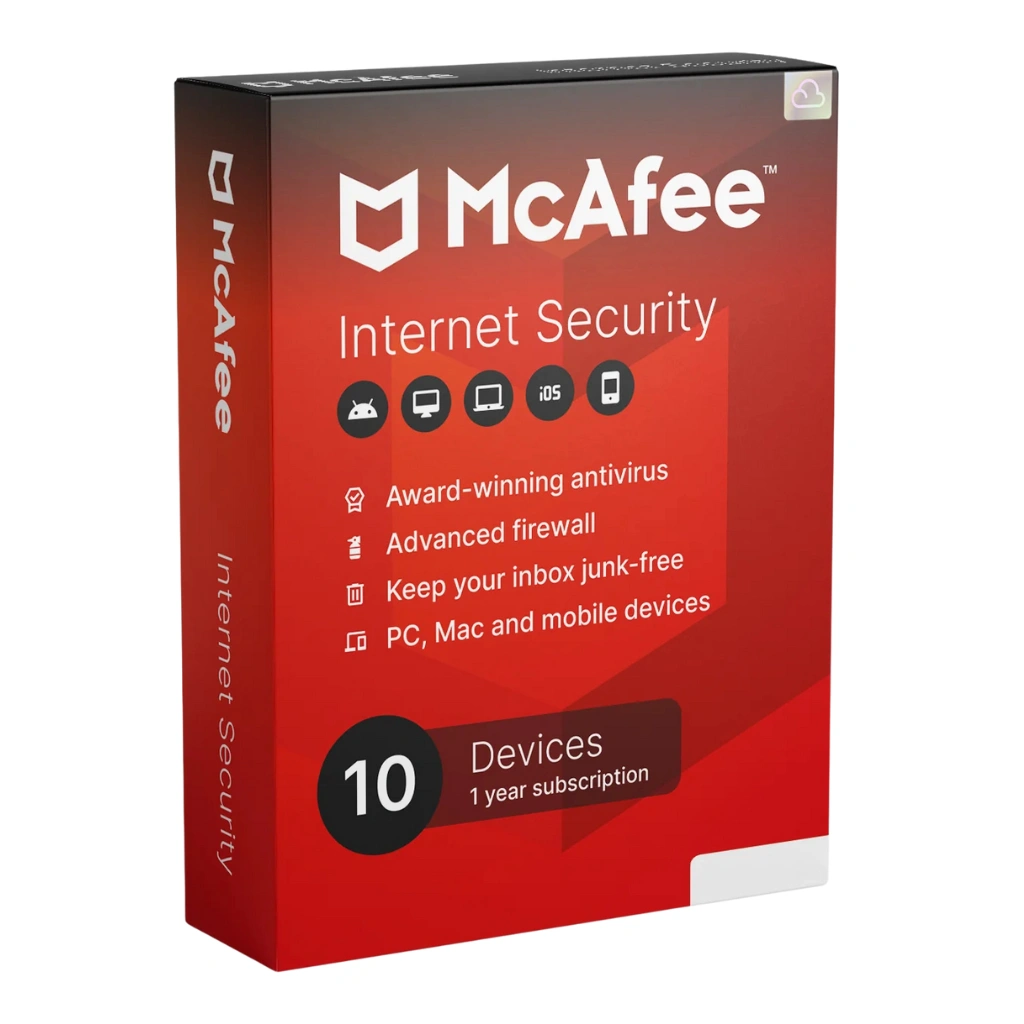 Buy original McAfee Internet Security antivirus license خرید لایسنس اورجینال آنتی ویروس مک آفی اینترنت سکیوریتی