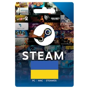 خرید گیفت کارت استیم والت اوکراین