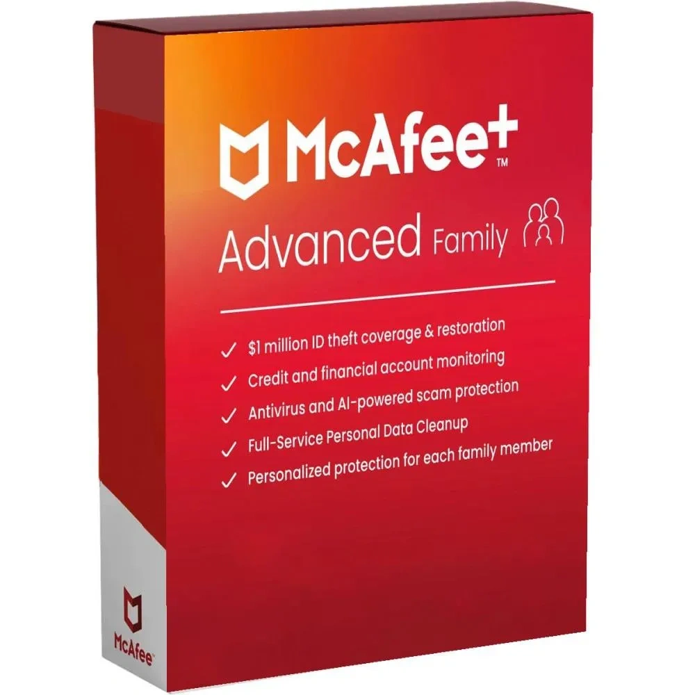 لایسنس آنتی ویروس مک آفی Advanced Family لایسنس اورجینال آنتی ویروس مک آفی Advanced Family