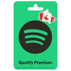 خرید گیفت کارت اسپاتیفای کانادا