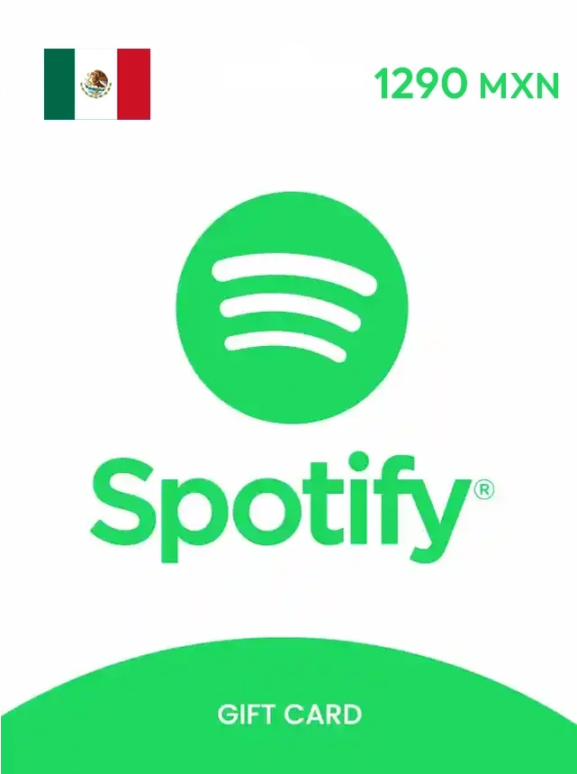 گیفت کارت اسپاتیفای مکزیک قیمت گیفت کارت اسپاتیفای مکزیک