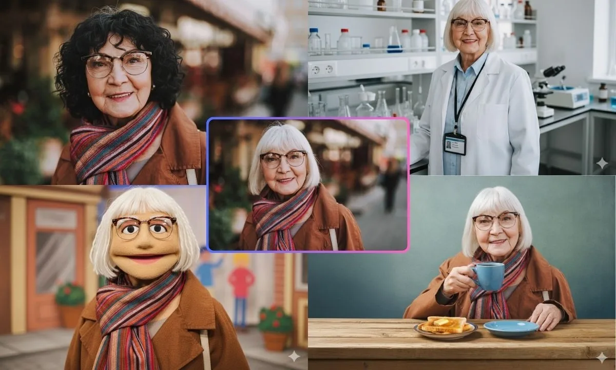 اکانت Nano Banana نمونه تصاویر ساخته شده با Nano Banana