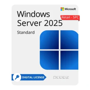 ویندوز سرور 2025 استاندارد (Retail-5PC)