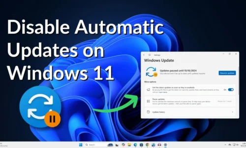 آموزش بستن آپدیت ویندوز 11