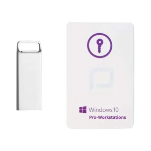 پک فیزیکی ویندوز 10 پرو ورک استیشن Retail