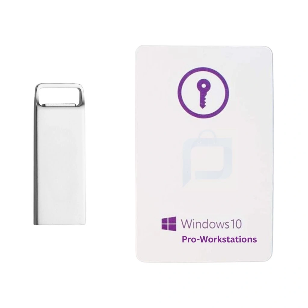 Windows 10 Pro Workstation Retail Flash Bootable پک فیزیکی ویندوز 10 پرو ورک استیشن Retail