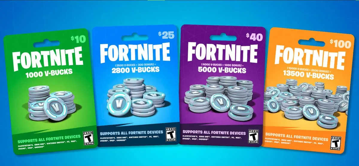 خرید گیفت کارت فورتنایت خرید گیفت کارت فورتنایت