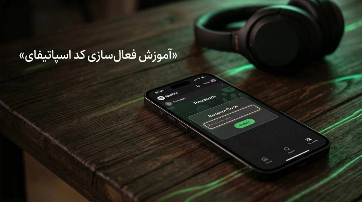 آموزش شارژ اکانت پریمیوم با ردیم کد گیفت کارت اسپاتیفای