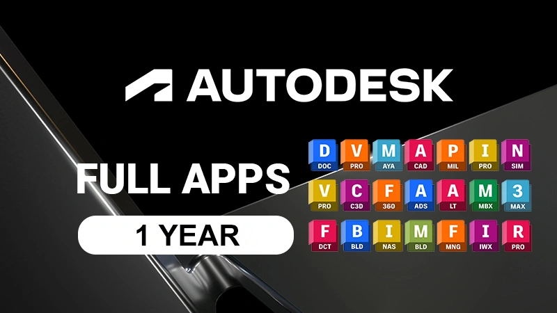 اکانت Autodesk All Apps خرید اکانت Autodesk All Apps