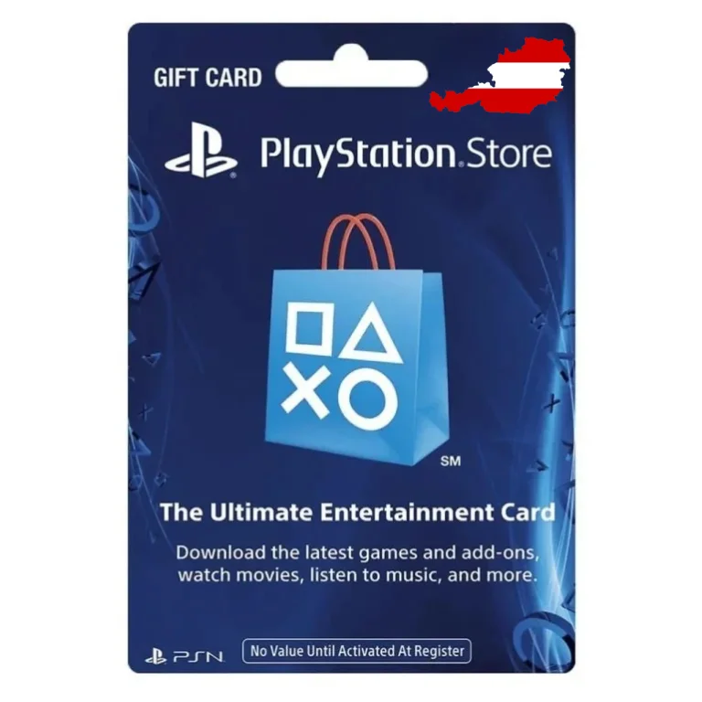 playstation-austria-gift-card خرید گیفت کارت پلی استیشن اتریش