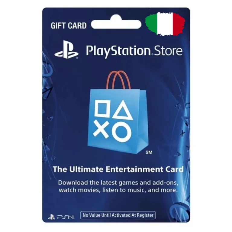 playstation-italy-gift-card خرید گیفت کارت پلی استیشن ایتالیا